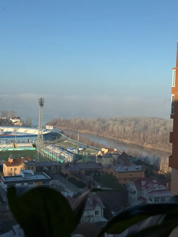 Светлая квартира с видом на реку