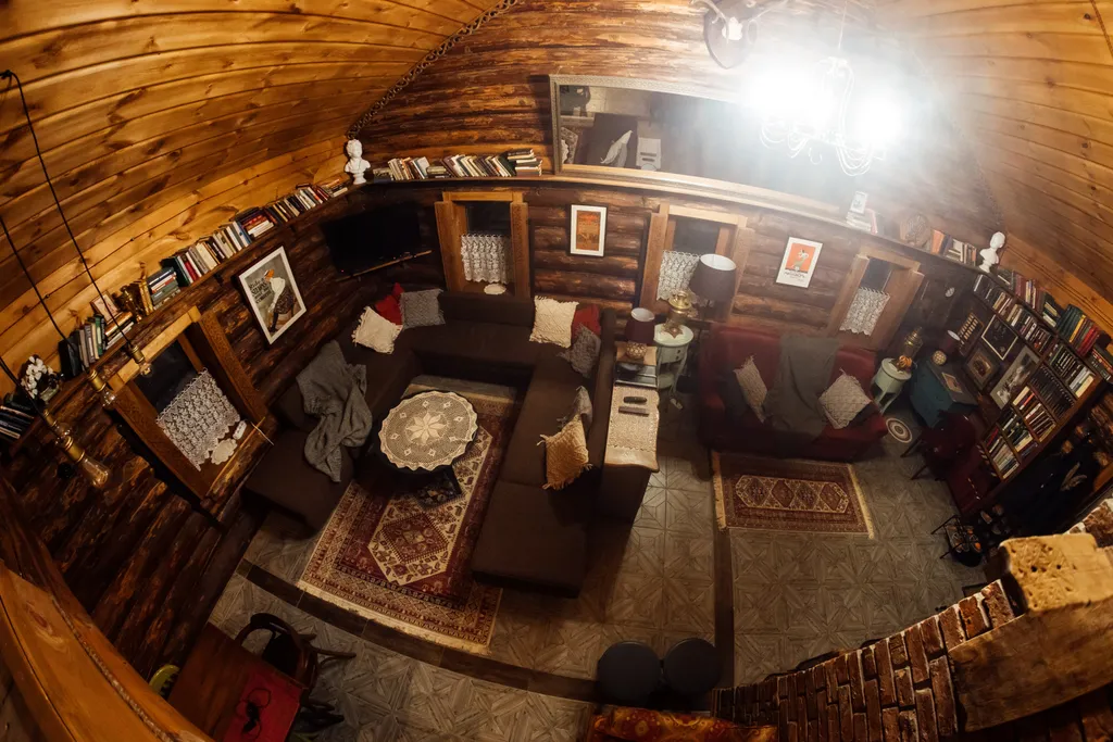 Деревенская изба с городским комфортом