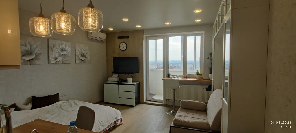 Квартира Студия у метро с видом на Москву — аренда посуточно в Реутов