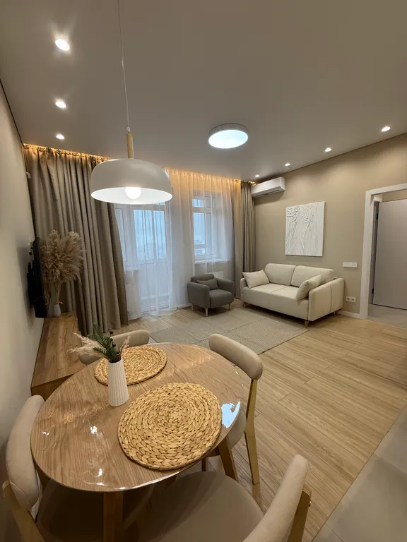 Квартира Уютная квартира в новом, современном жилом комплексе в ЖК Все свои vip — Краснодар