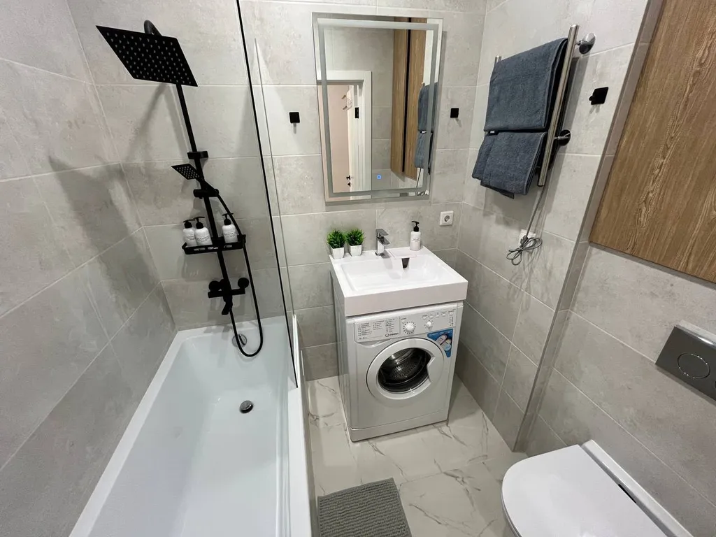 Стильная студия в современном комплексе