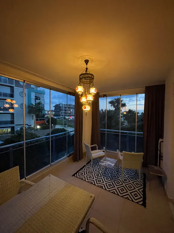 Уютный апартамент в 320 метрах от моря с балконом