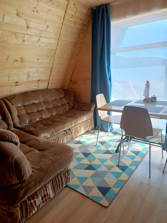 Дом в стиле A-Frame с сауной