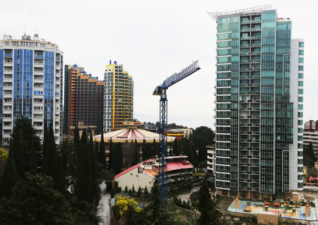 Квартира Апартаменты в центре с видом на море — Сочи