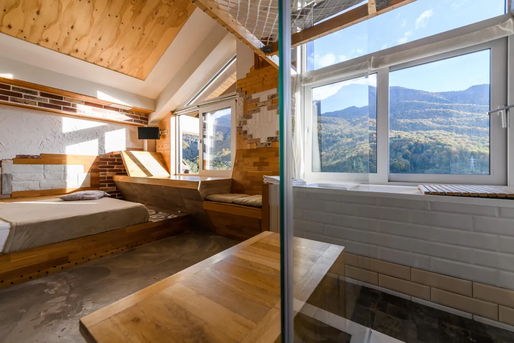 Дизайн-мечта - этника ваше окно в горы