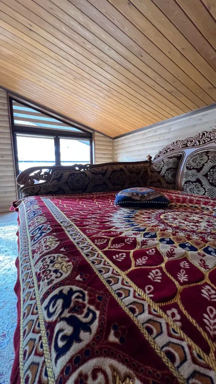 Шале с видом на горы в природном парке