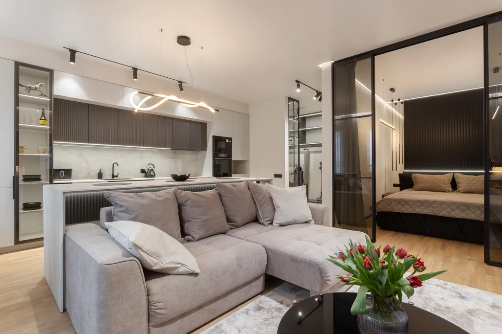 Квартира Дизайнерский апартамент с видом на море — аренда посуточно в Зеленоградск