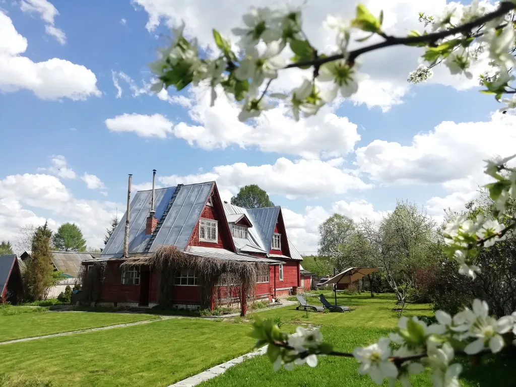 Коттедж Просторный дом с баней в тихой деревушке у реки — аренда посуточно в Киржач