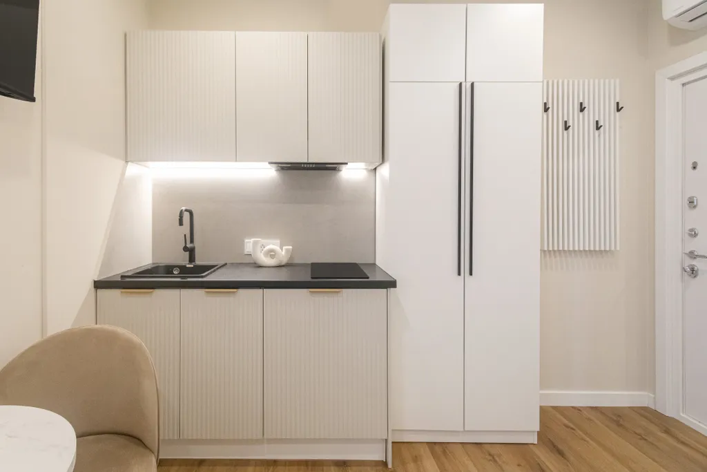 Квартира Квартира Дизaйнeрcкая студия рядом c ФГБУ НМИЦ CСХ имени А. H. Бакулевa — Новоивановское