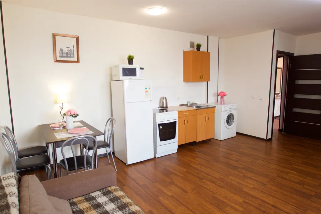 Квартира Квартира Прекрасная студия рядом с ТРЦ Планета для 6 гостей — Красноярск