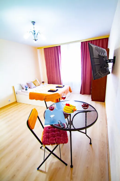 Уютная студия с красивым видом