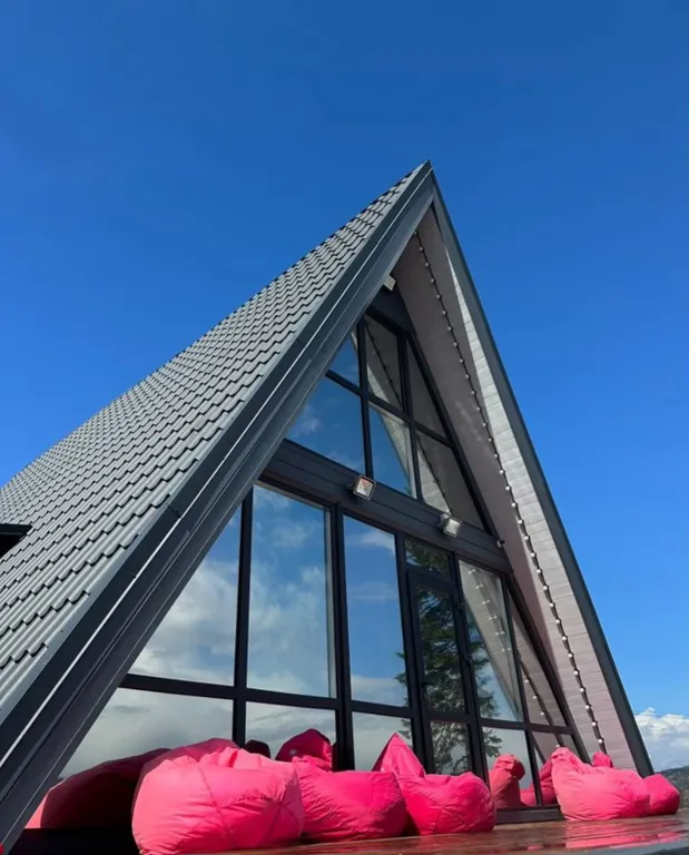 Коттедж Дом в стиле а-фрейм — аренда посуточно в Шерегеш