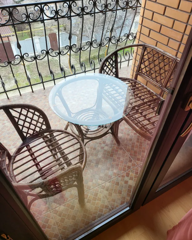 Апартаменты с кухней балконом