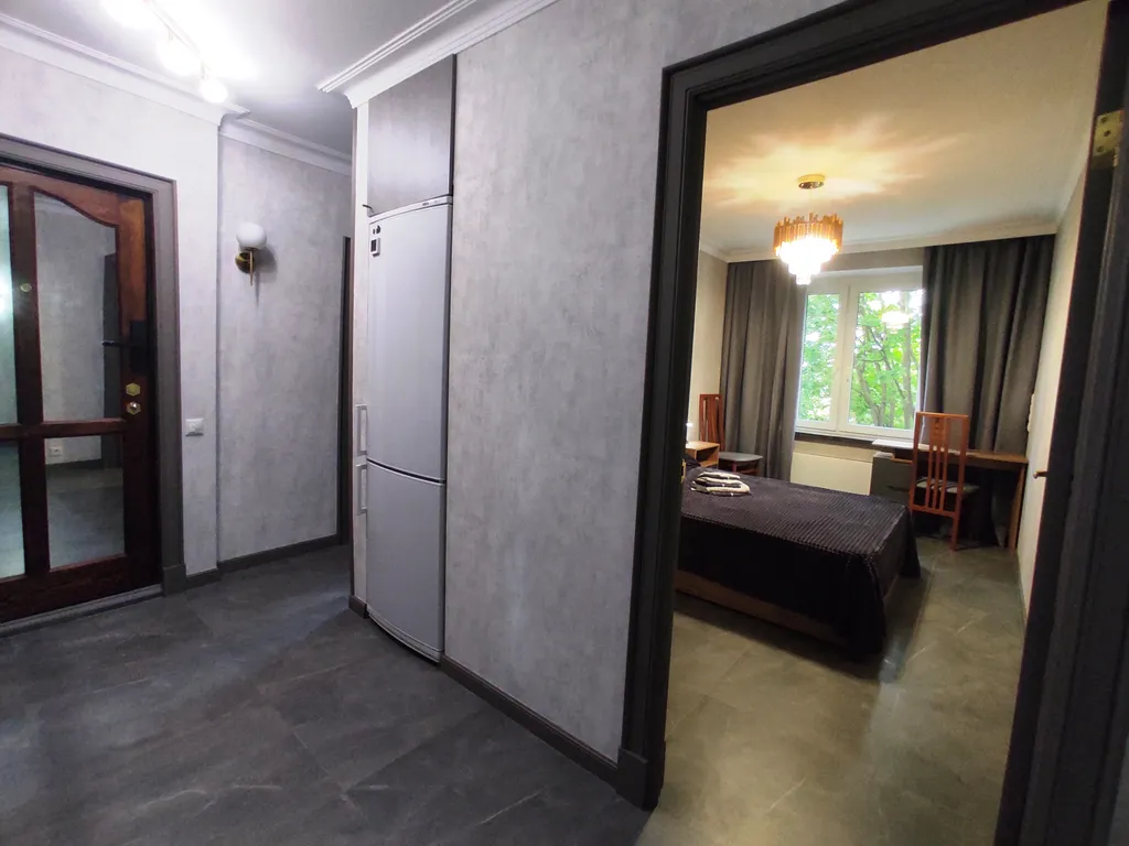 Квартира в Лефортово Вид на Деревья Лоджия