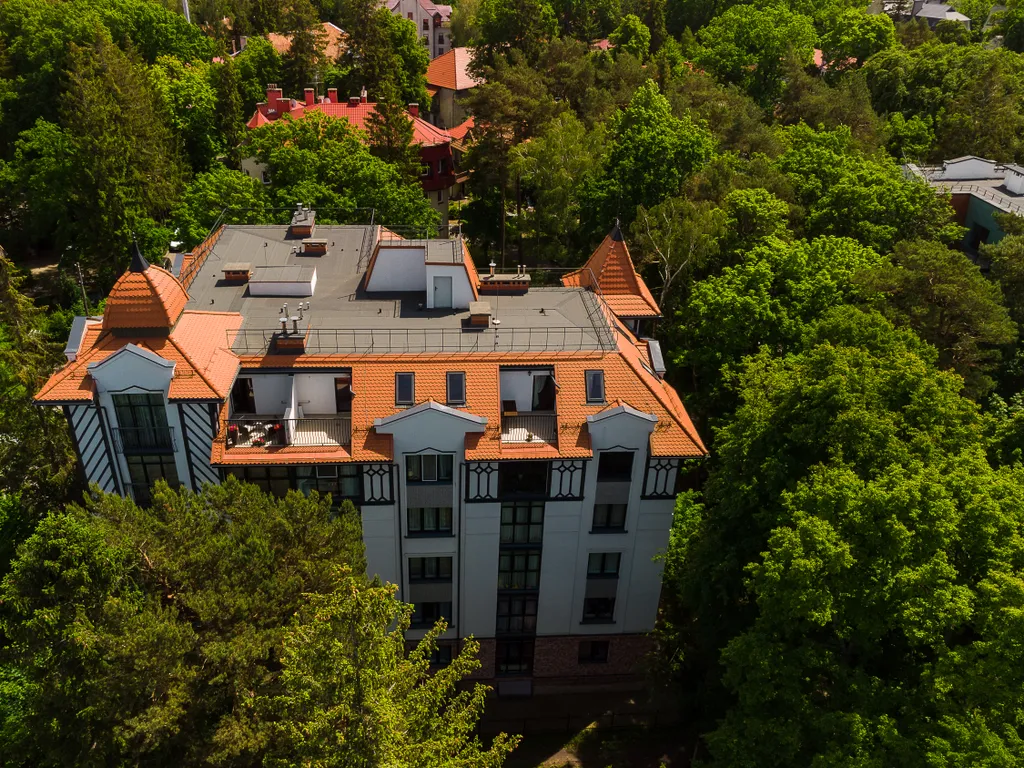 Квартира с башней и терассой в центре Светлогорска