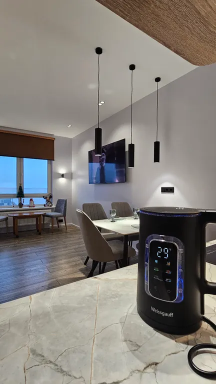 Двухкомнатная квартира Онежский Сканди с панорамным видом