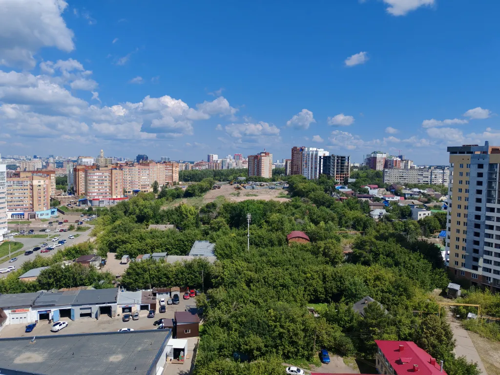 Квартира с видом на город