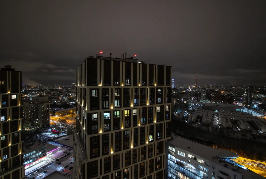 Квартира с видом на город