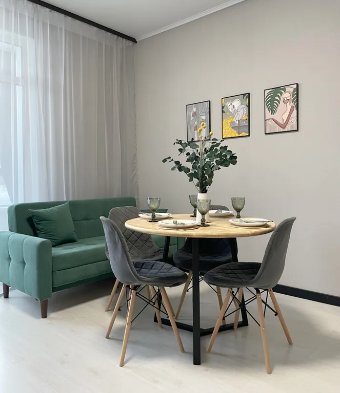 Просторная квартира с 2 спальням и кухней-гостиной ЖК Новомолоково