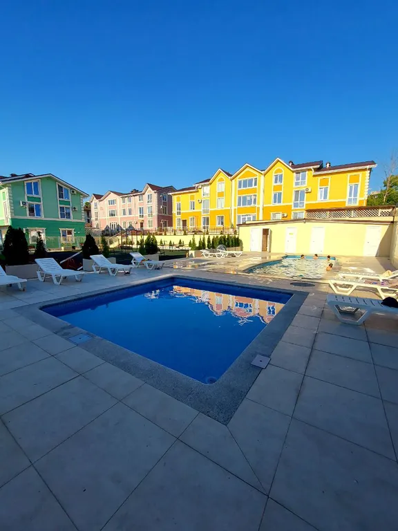 Уютная студия в ЖК Солнечный остров с подогреваемым бассейном