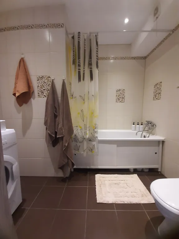 Двухкомнатная квартира, возможен заезд 4х гостей.