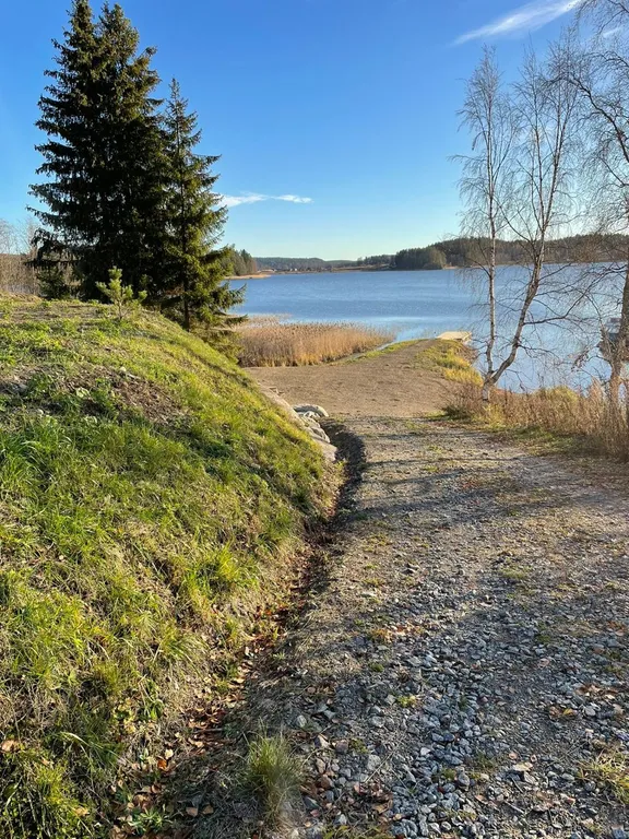 Домик на берегу Ладожского озера