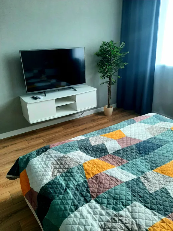 Уютная квартира с современным ремонтом, в новом доме.