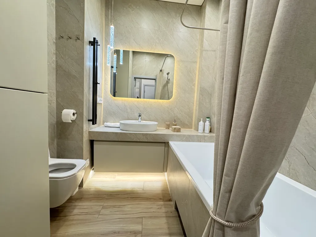 Квартира Стильная, уютная квартира с шикарным видом на Олимп Парк — Сириус