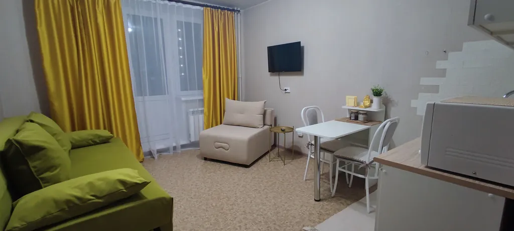 Квартира Квартира Стильная, уютная, чистая студия — Красноярск