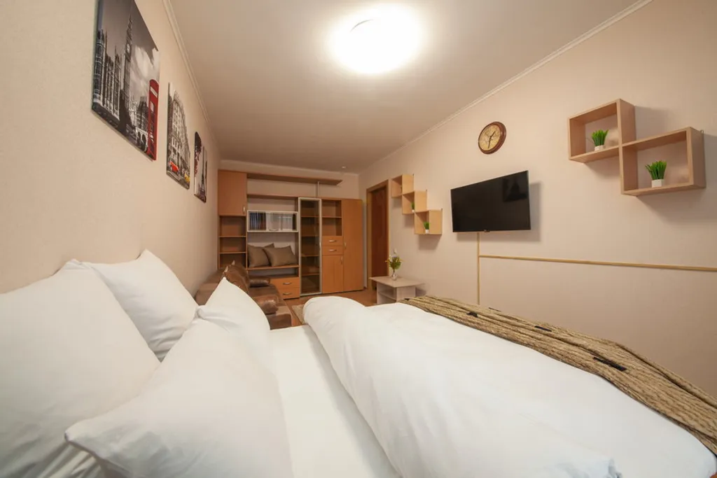 Двухкомнатная квартира, расположеная в новом центре города