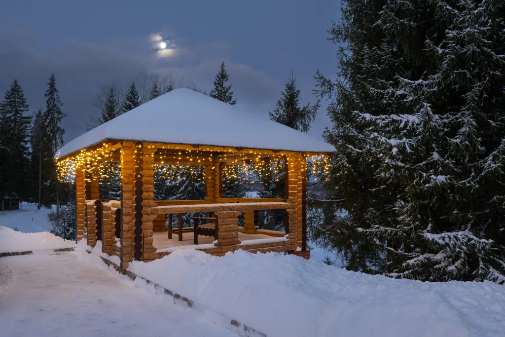 Бревенчатый коттедж Вип 1, 3 спальни на берегу озера Селигер