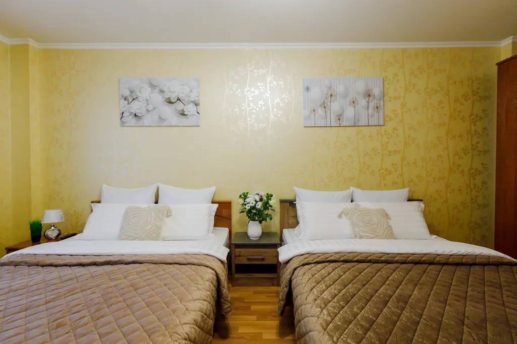 Квартира Современная двухкомнатная квартира с видом на Волгу 110 м — Самара