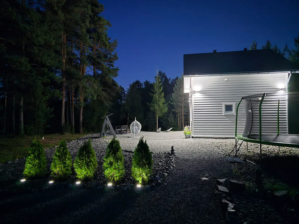 Двухэтажный дом с жаркой сауной у Ладожского озера