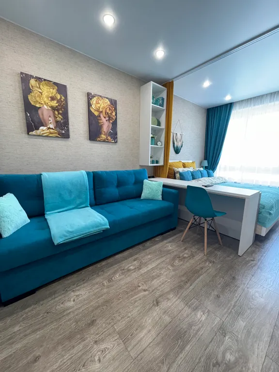 Бирюзовая Квартира на Аксакова