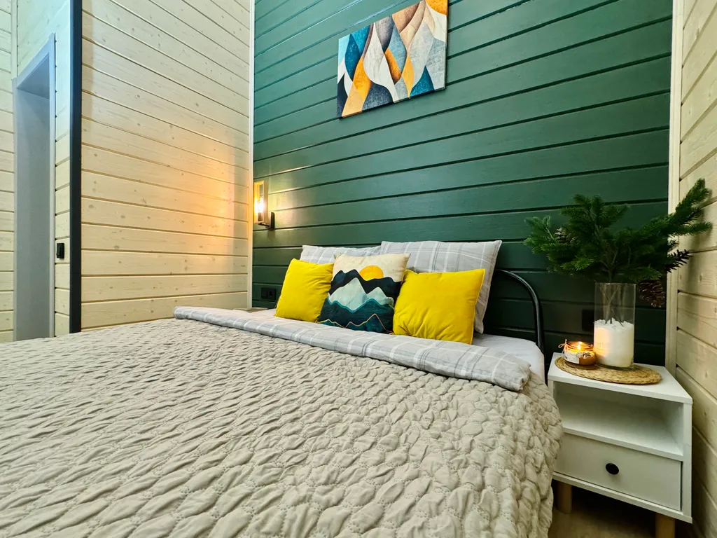 Уютный коттедж БарнХаус с сауной (включена) и сибирским чаном