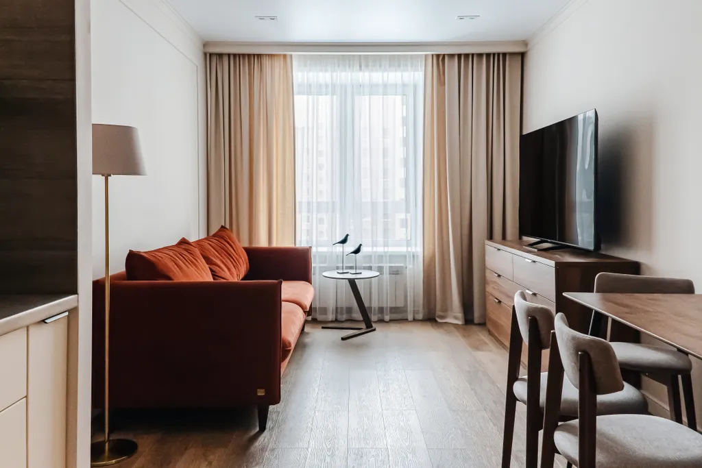 Просторная квартира рядом с ТРЦ Планета