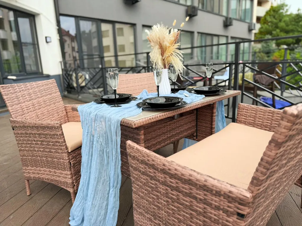 Квартира Апартаменты с террасой для четверых, 3 минуты до пляжа — аренда посуточно в Агой