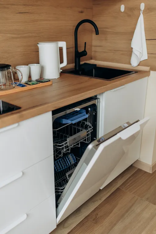 Студия комфорт-класса с камином