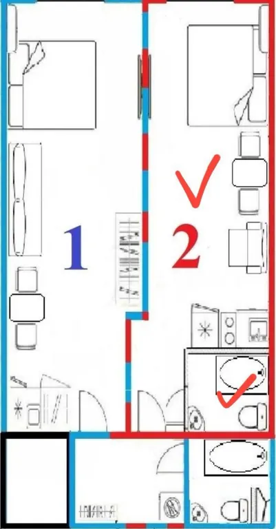 Квартира Квартира Уютная студия в центре — Краснодар