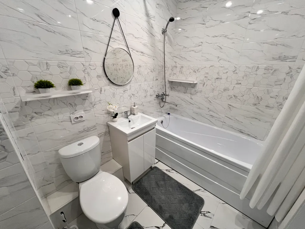 Уютная квартира со свежим ремонтом в новой части города