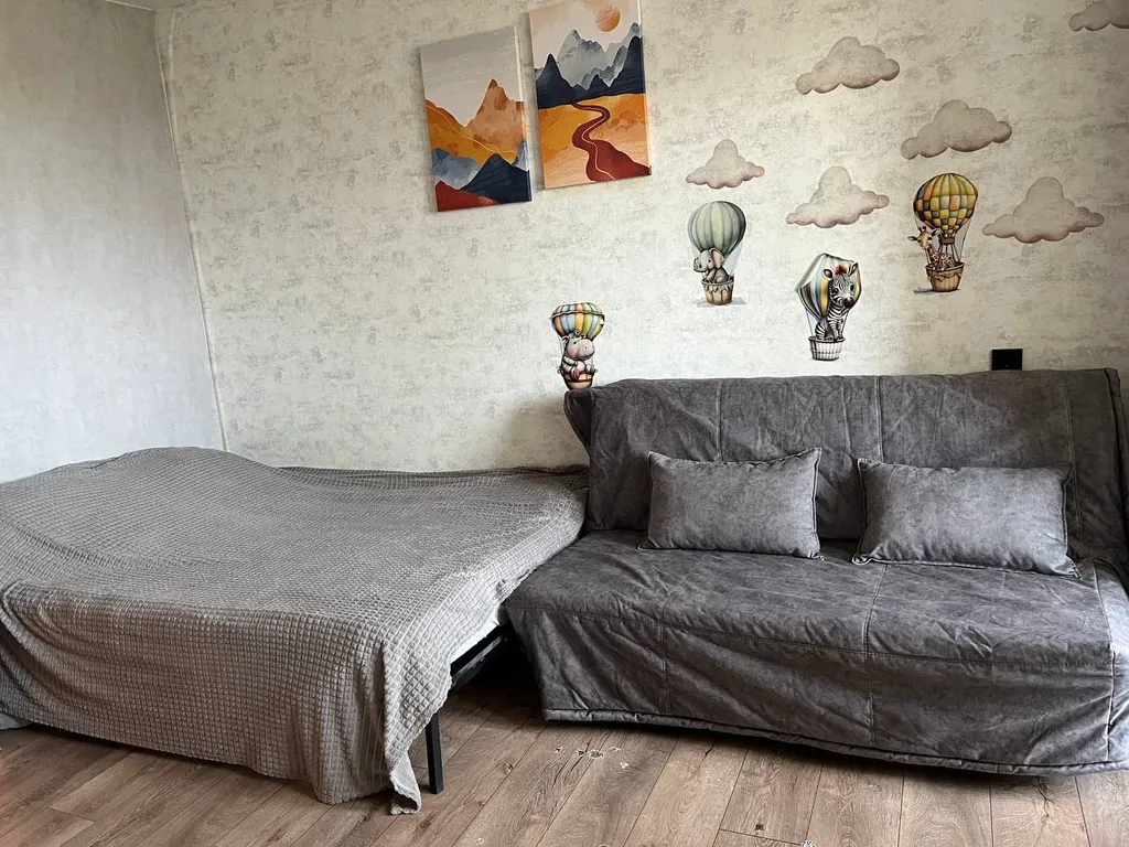 Уютная однокомнатная квартира в 5 минутах от моря