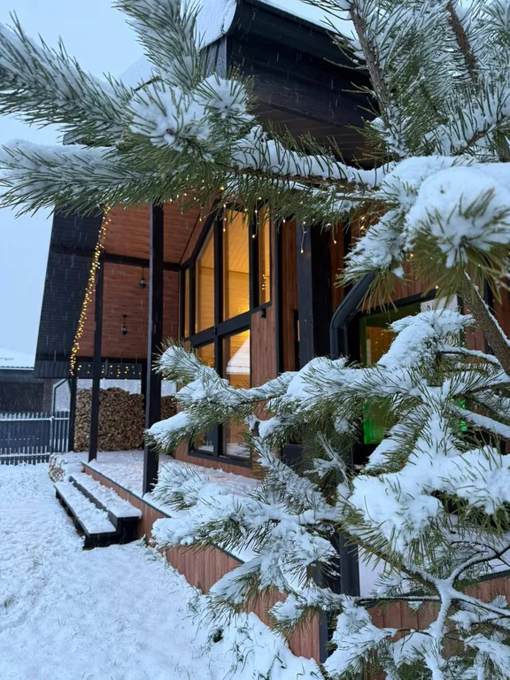 Дом шале с сауной