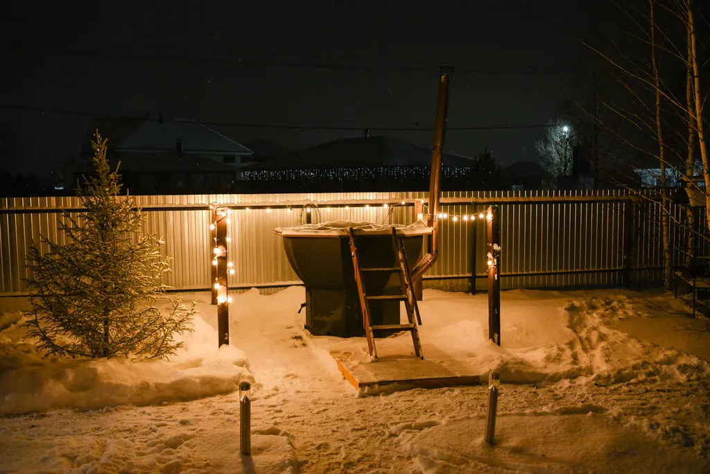 Уютный дом с баней и чаном