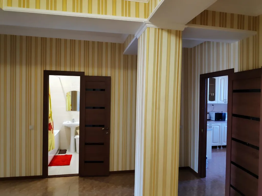 Квартира Квартира Анти-Отель на 4чел. 2комн.кв. 10этаж, код-124 — Махачкала