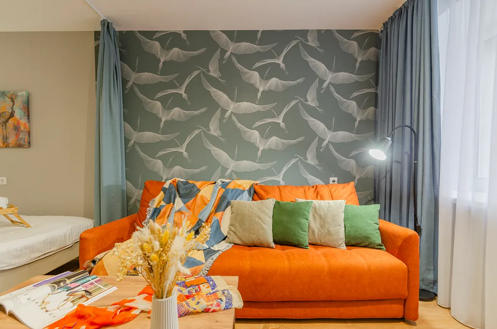 Стильная 1-комнатная