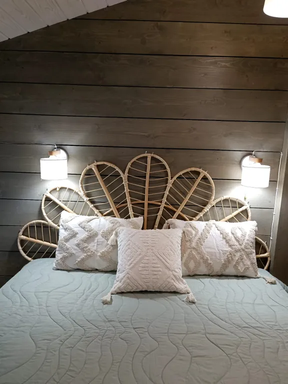 Коттедж Дом с панорамными окнами и печью для семейного отдыха, отдыха с детьми — Семеновское