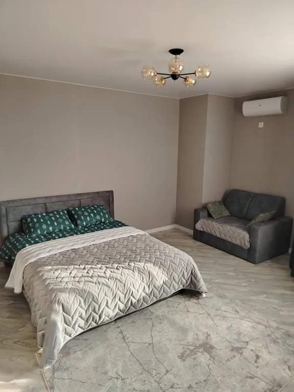 Рядом с центром квартира - студия с кондиционером