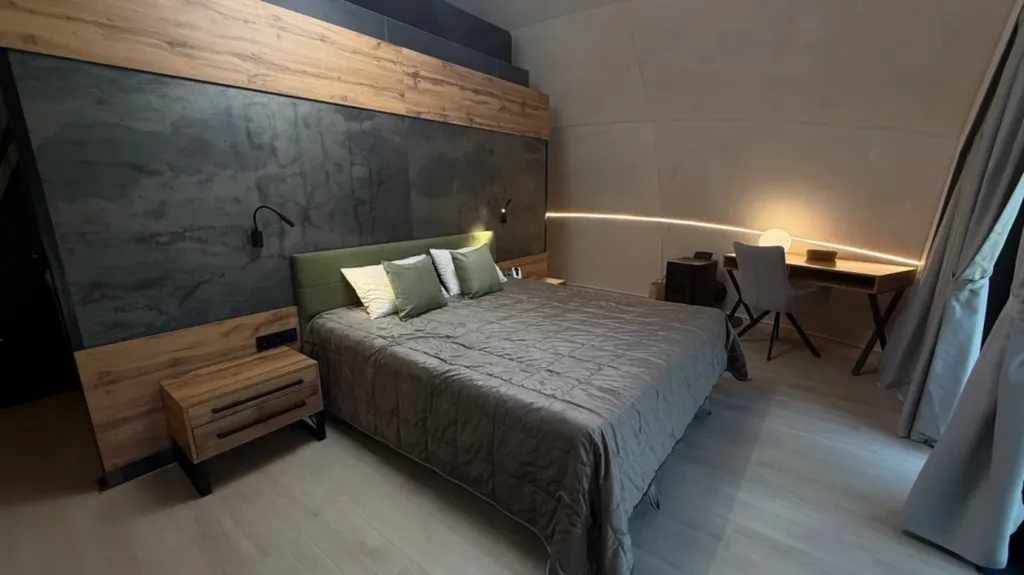 Коттедж Лесной дом лодж с купелью — Четверяково