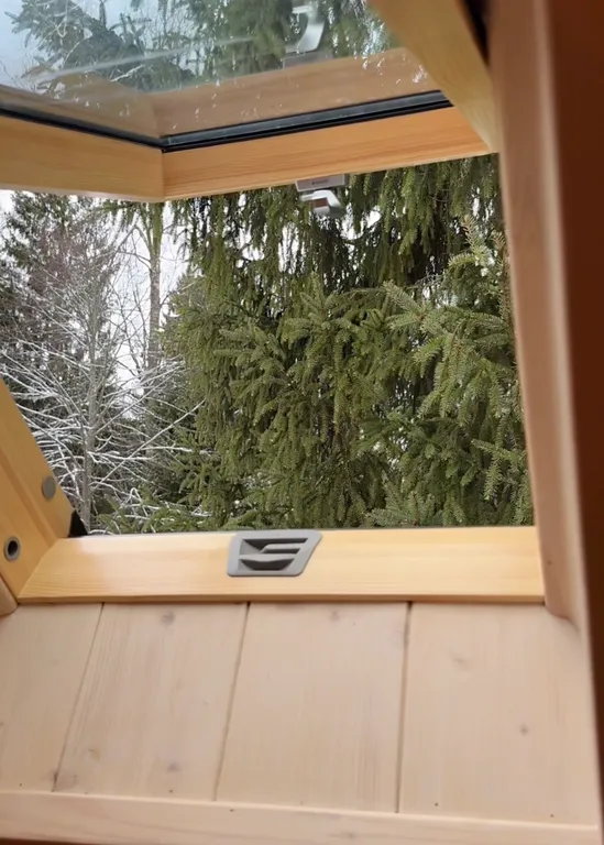 Дом с чаном и сауной в лесу