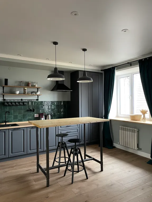 Двухкомнатные дизайнерские апартаменты в центре города